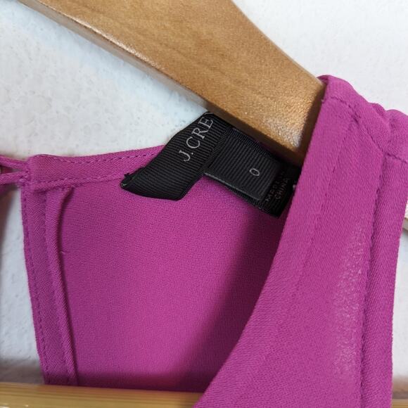 J. Crew Pink Formknit High Neck Sleeveless Tank Top Size 0 - Picture 6 of 7